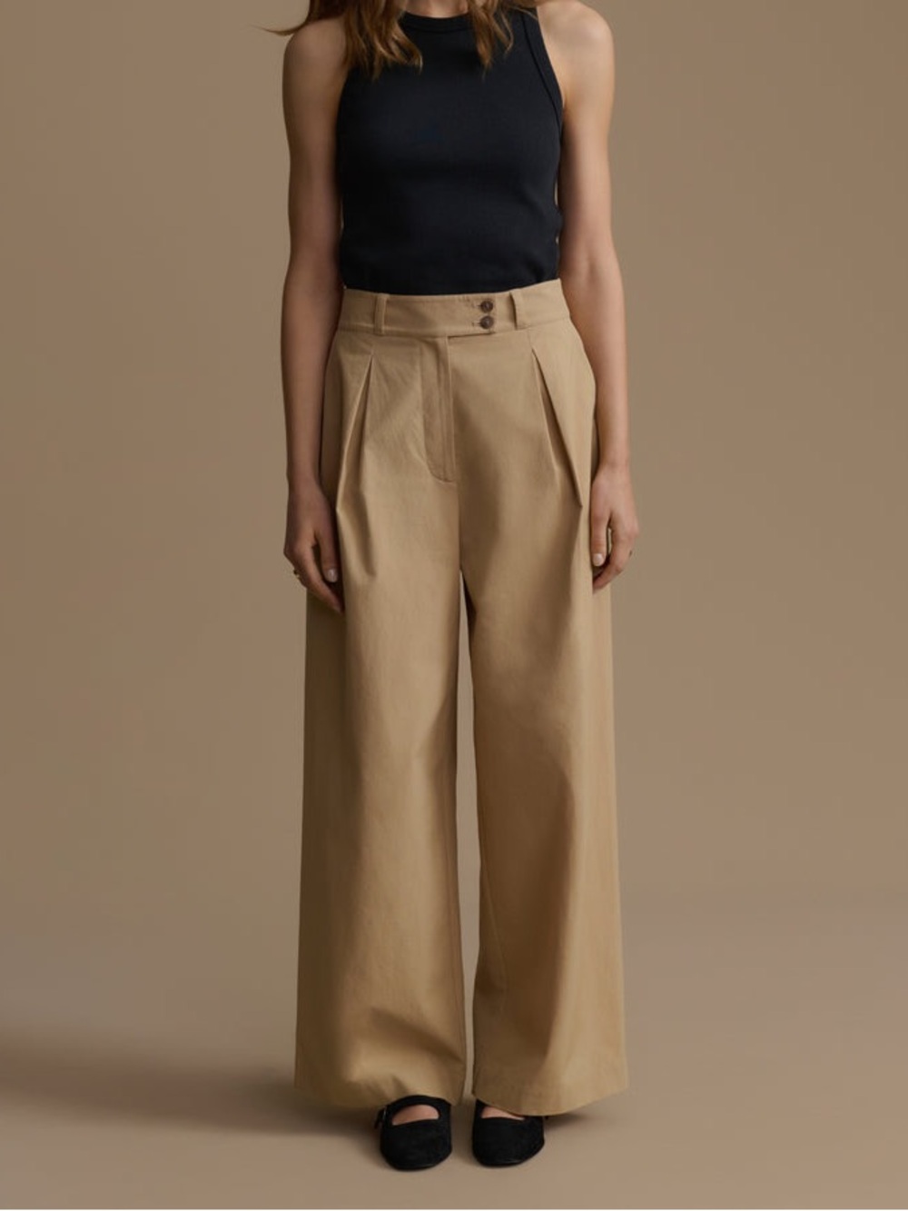 Jenni Kayne Newport Trousers in Khaki NEW
